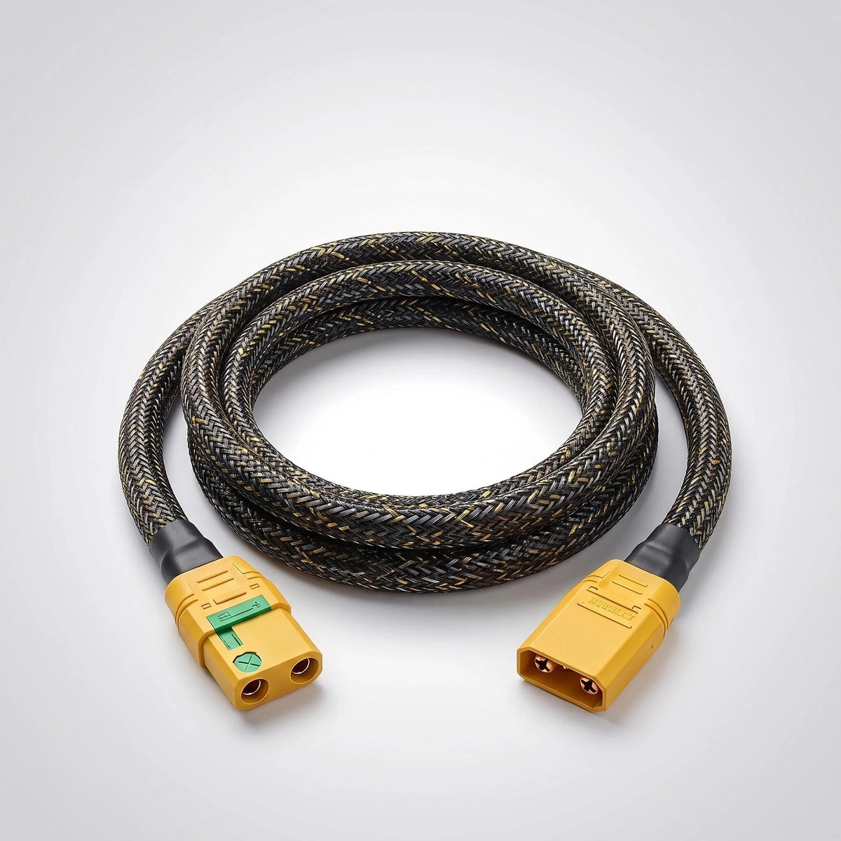 XT90-S Extension Cable 50cm 10AWG Silicone Wire 90A High Current Male to Female Connector for RC Car Truck Drone Battery ESC Charger