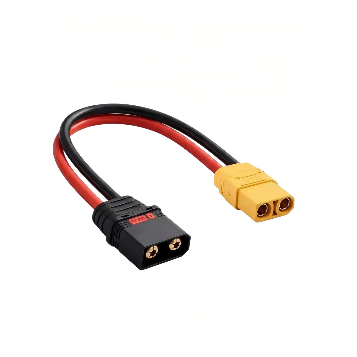 QS8 to XT90 Adapter Cable 10AWG – 45A, IP67 Waterproof for RC & EV